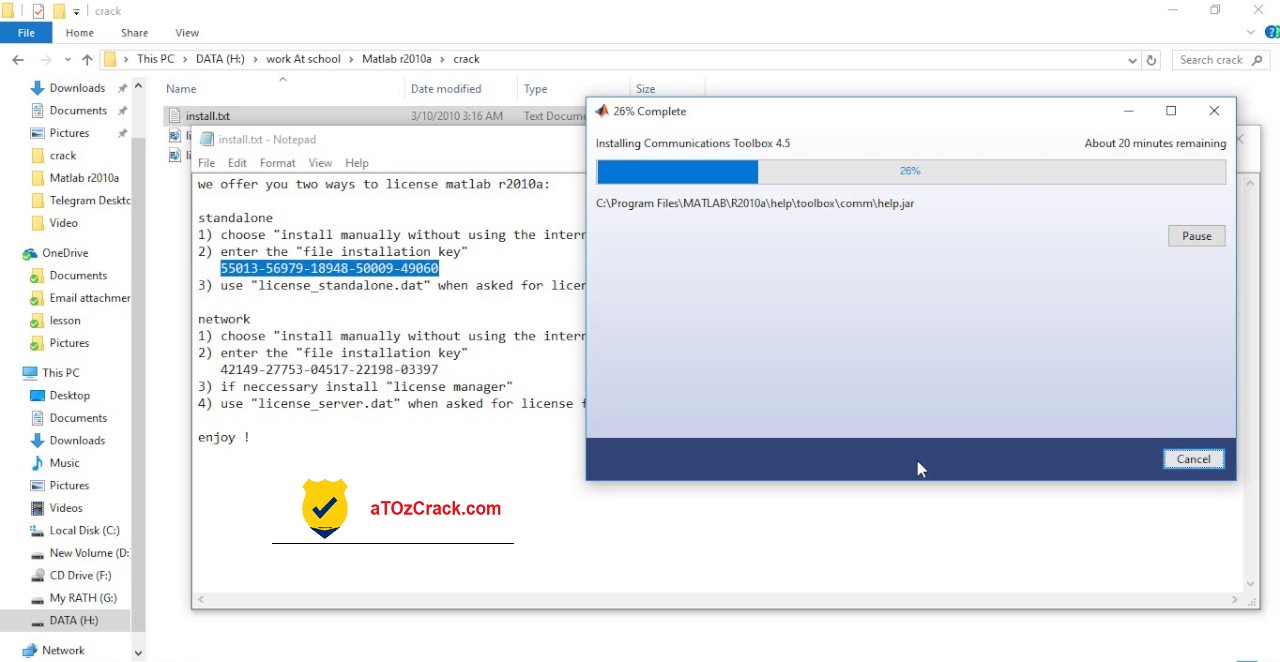 MATLAB R2023A Crack + Full License Key & File in Google Drive