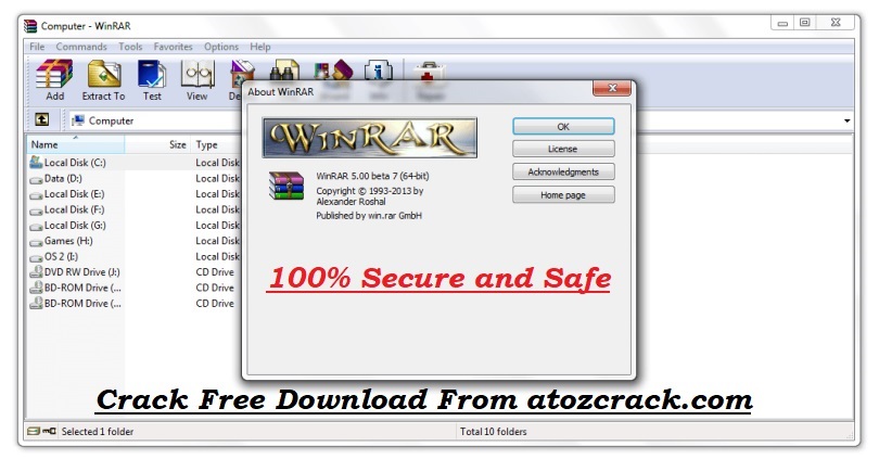 WinRAR Crack 6.22 Final With Keygen Free Download [2023]