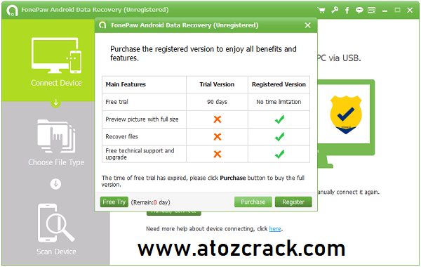 FonePaw Android Data Recovery 5.6.0 Crack + Registration Code