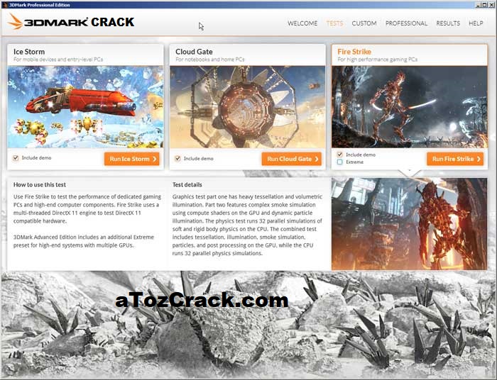 3D Mark 2.26.8098 Crack + License Key Free Download 2023
